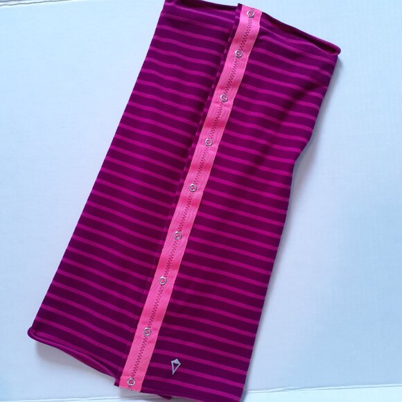 ivivva Village Chill Scarf Pink Stripe - Picture 8 of 8